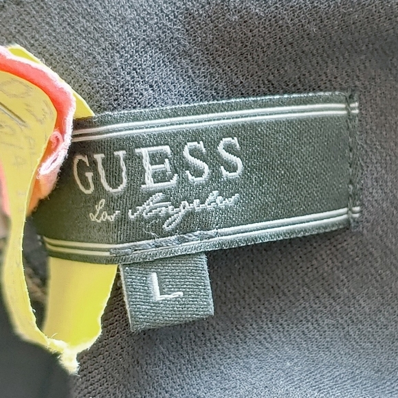 GUESS Dress Size L Black - Picture 14 of 16